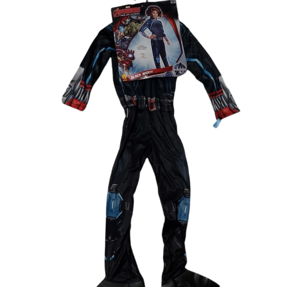 NWT Marvel Child Costume Halloween Size Small (4-6) Avengers Black Widow